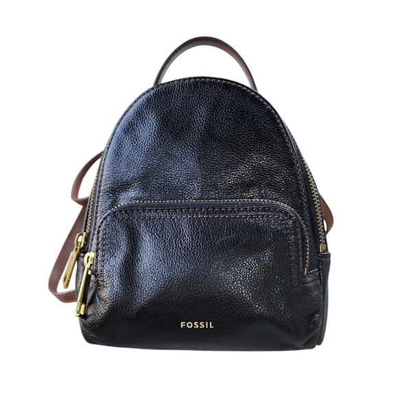 Fossil Felicity Color Block Leather Mini Backpack - Picture 4 of 13